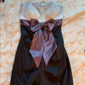 Formal Black and White Cocktail dress